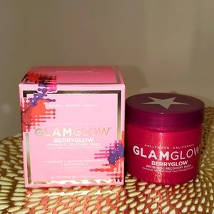 NIB GLAMGLOW Berryglow Probiotic Recovery Radiance Moisturizing Mask 2.5…